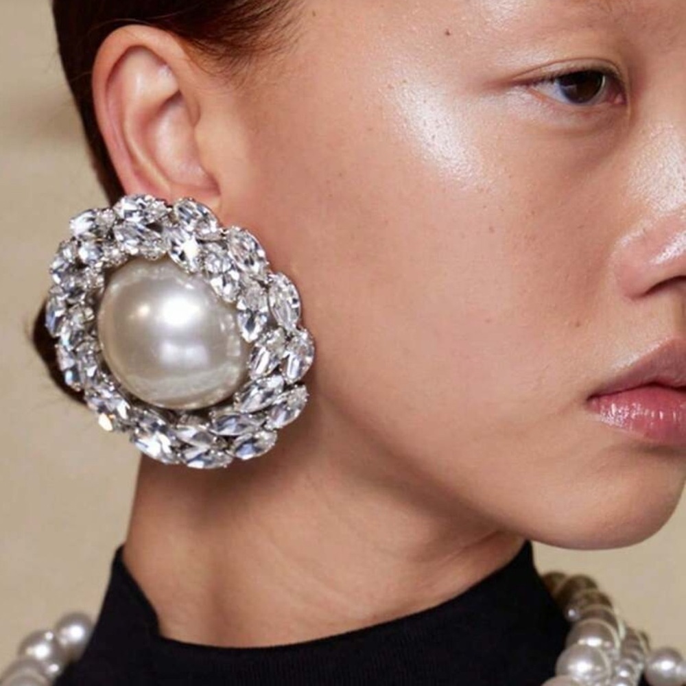 Belle Epoque Revival Stunning Pearl Earrings